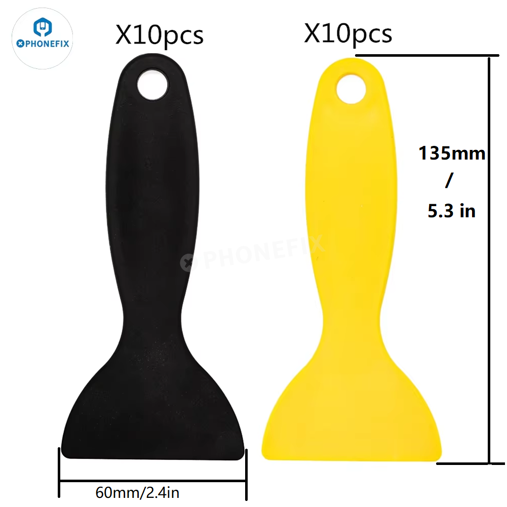 Print Removal Spatula - 10 pz 6 cm Raschietto di