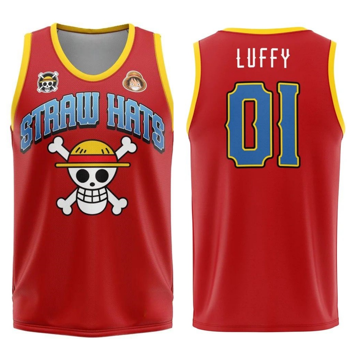 3D Printing Examples - Gilet Cosplay Retrò One Piece Luffy