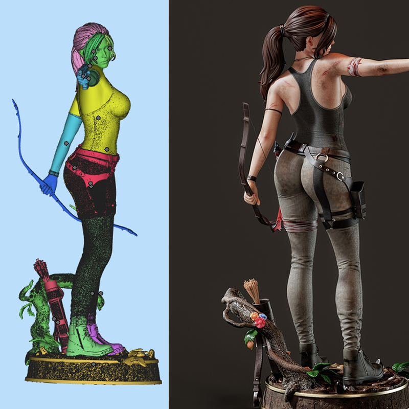 3D Printing Article - Modello 3D di Personaggio del Gioco