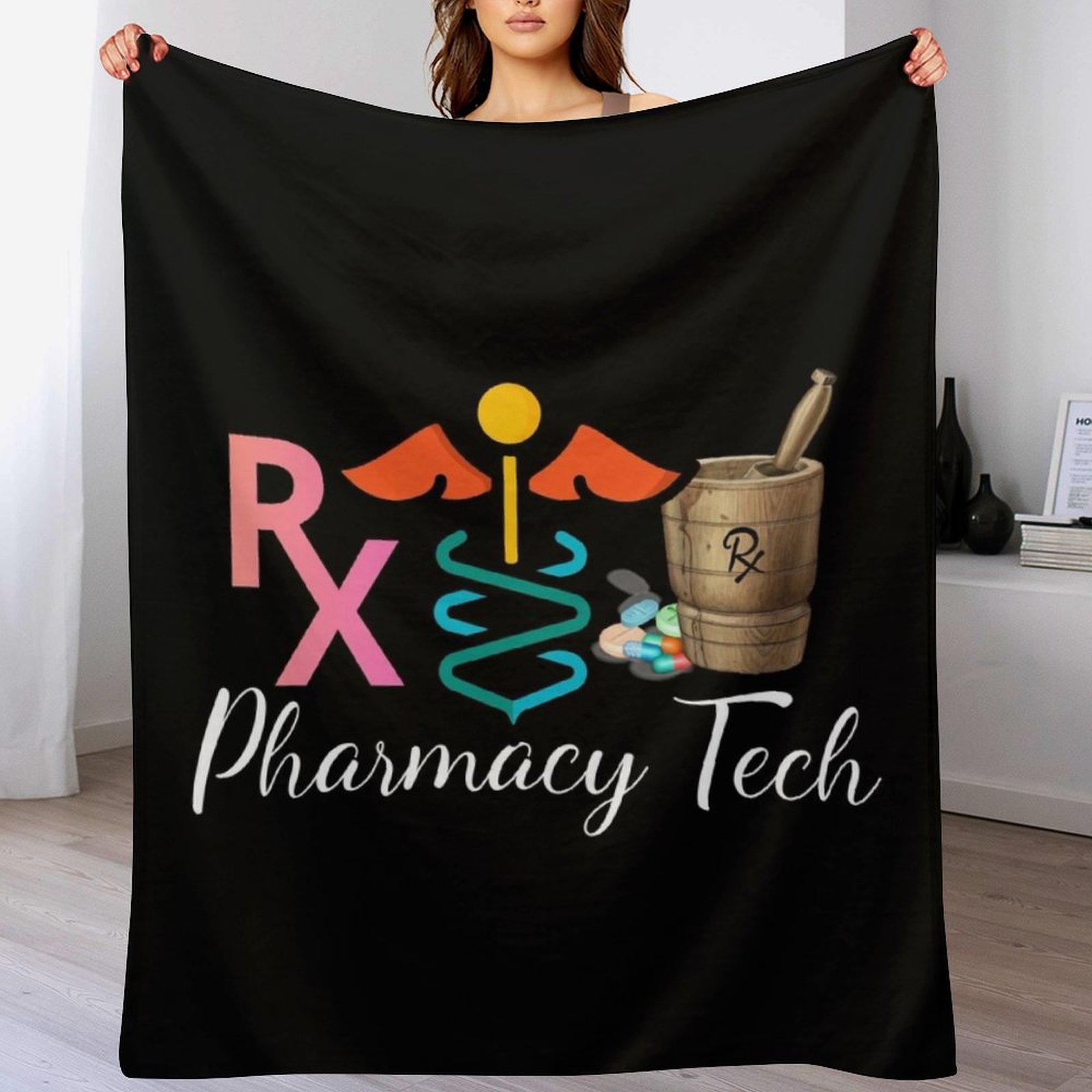 3D Printing In Pharmacy - Coperta leggera antipiega per tecnico farmaceutico,