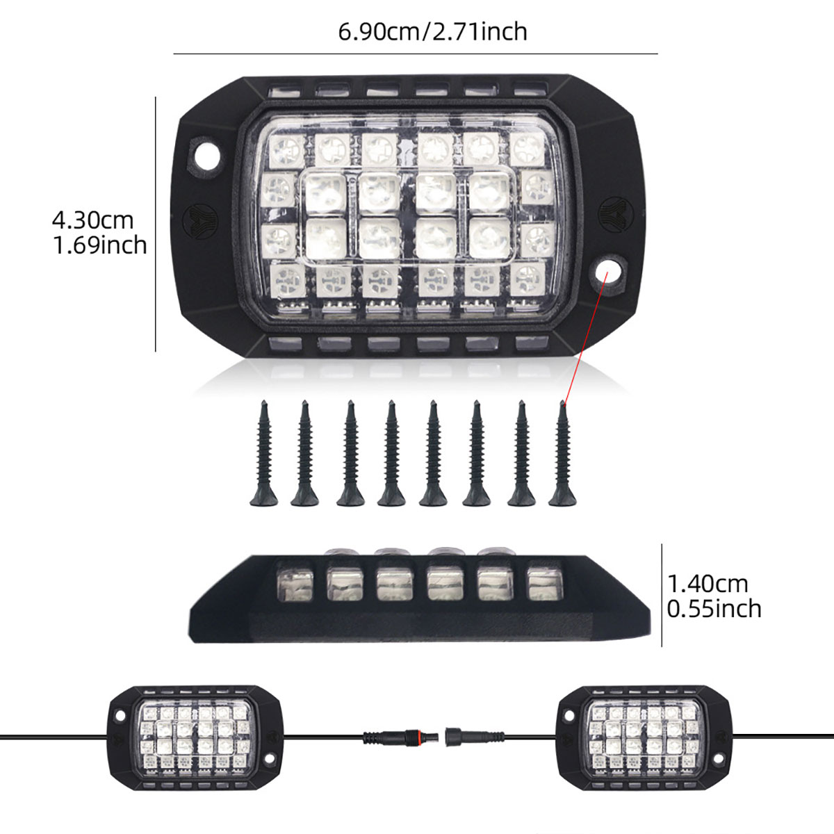 4/8/12 in 1 RGB Auto LED 3D Le - 3D Printing Lamp recensione e prezzo