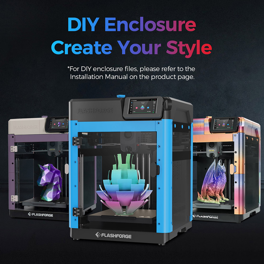 FLASHFORGE Kit pannello custod - Enclosure 3D Printing recensione e prezzo