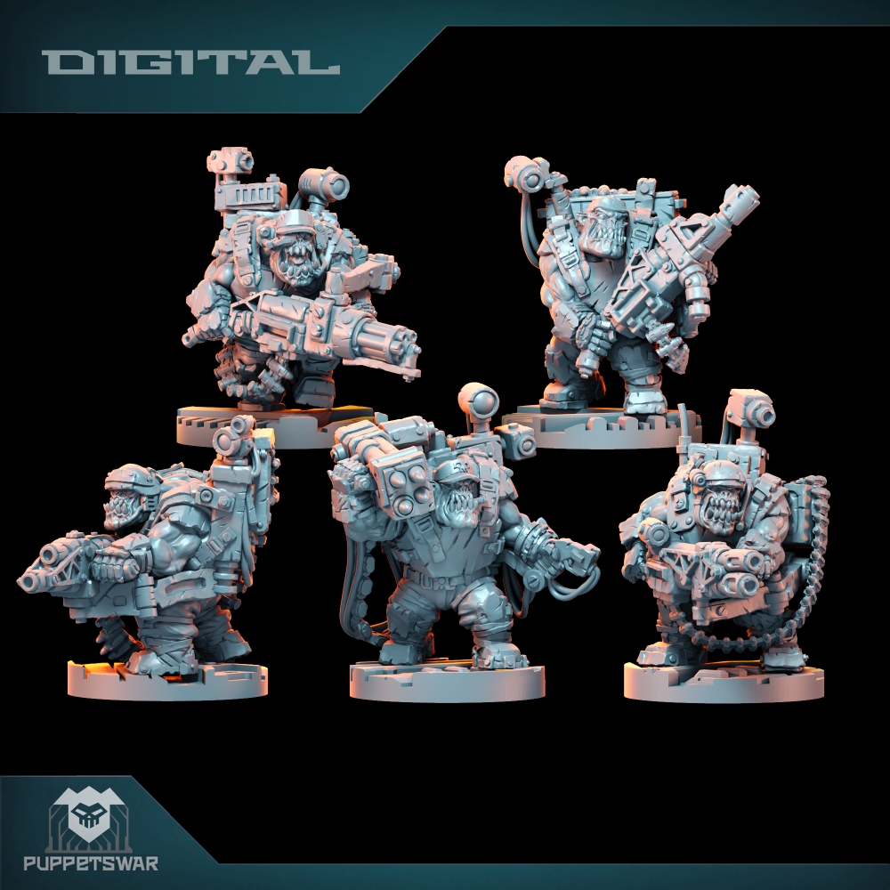 Orc Ultimate Badasses Squad, F - 3D Printing Article recensione e prezzo