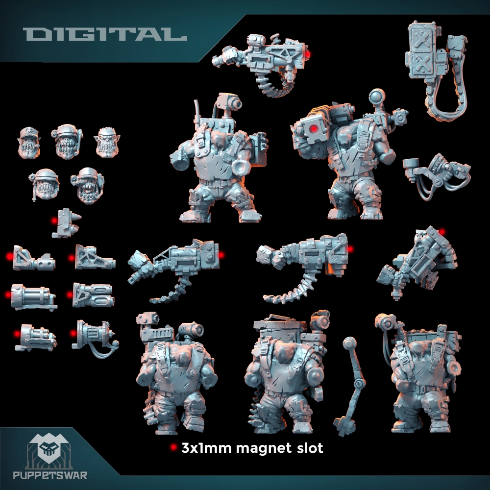 Orc Ultimate Badasses Squad, F - 3D Printing Article recensione e prezzo