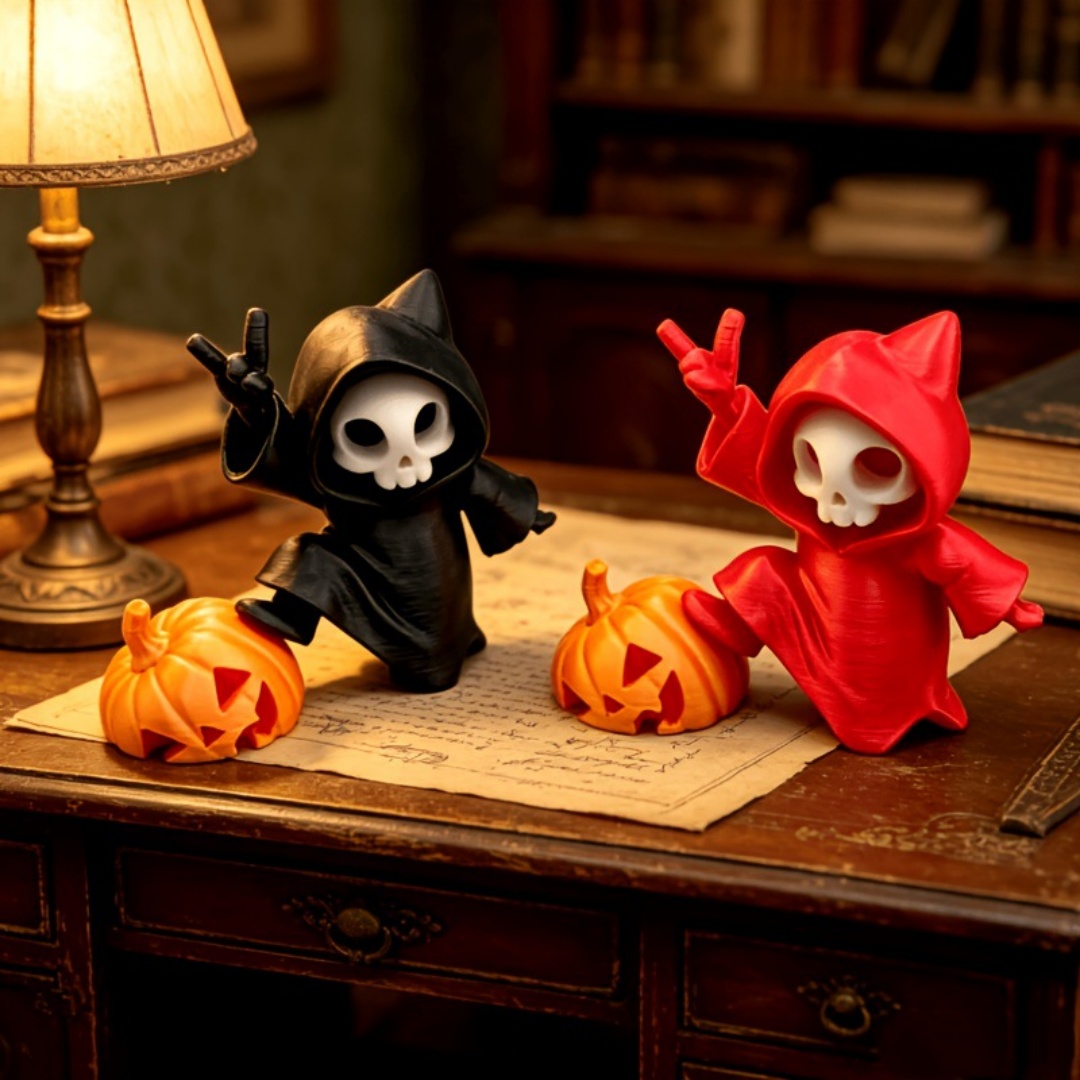 Statuetta di Grim Reaper con O - 3D Printing Examples recensione e prezzo