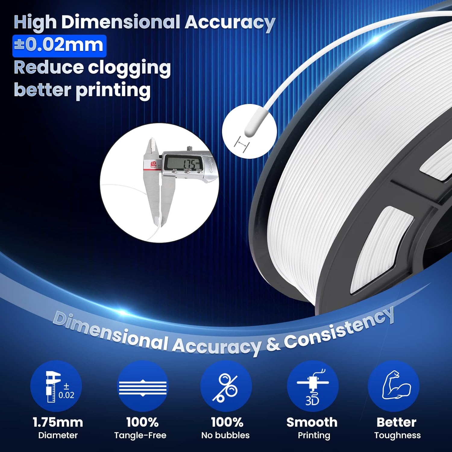 JAYO 3D PETG/PLA/PLA PLUS Fila - 3D Printing Nylon Filament recensione e prezzo