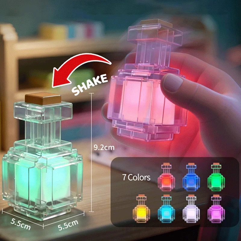 Lampada Notturna Mini a 7 Colo - 3D Printing Lamp recensione e prezzo