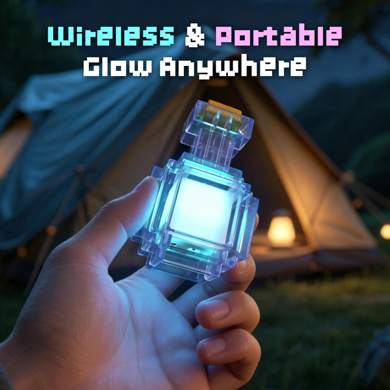 Lampada Notturna Mini a 7 Colo - 3D Printing Lamp recensione e prezzo